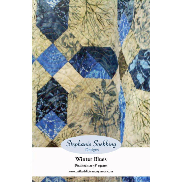 Winter Blues quilt addicts anonymous